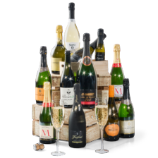 Alle sparkling wijn of champagne